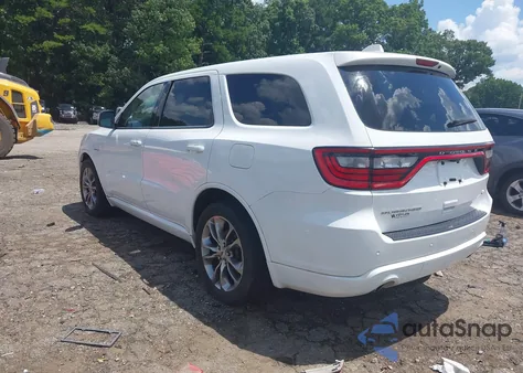 2020 Dodge Durango R/T Rwd из США, поврежденный, VIN 1C4SDHCT6LC306835